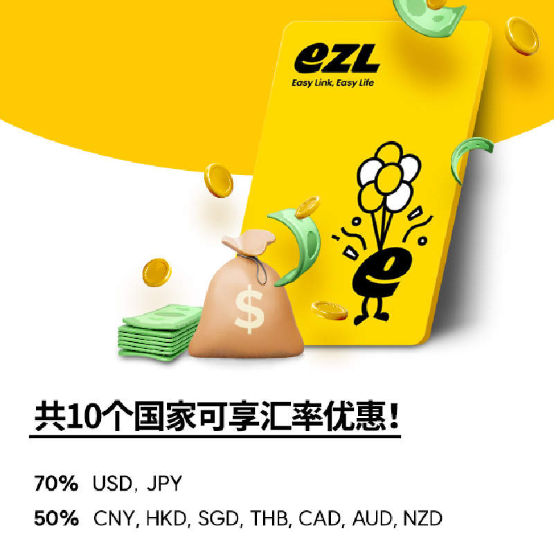 韩国交通 & 购物预付卡EZL卡