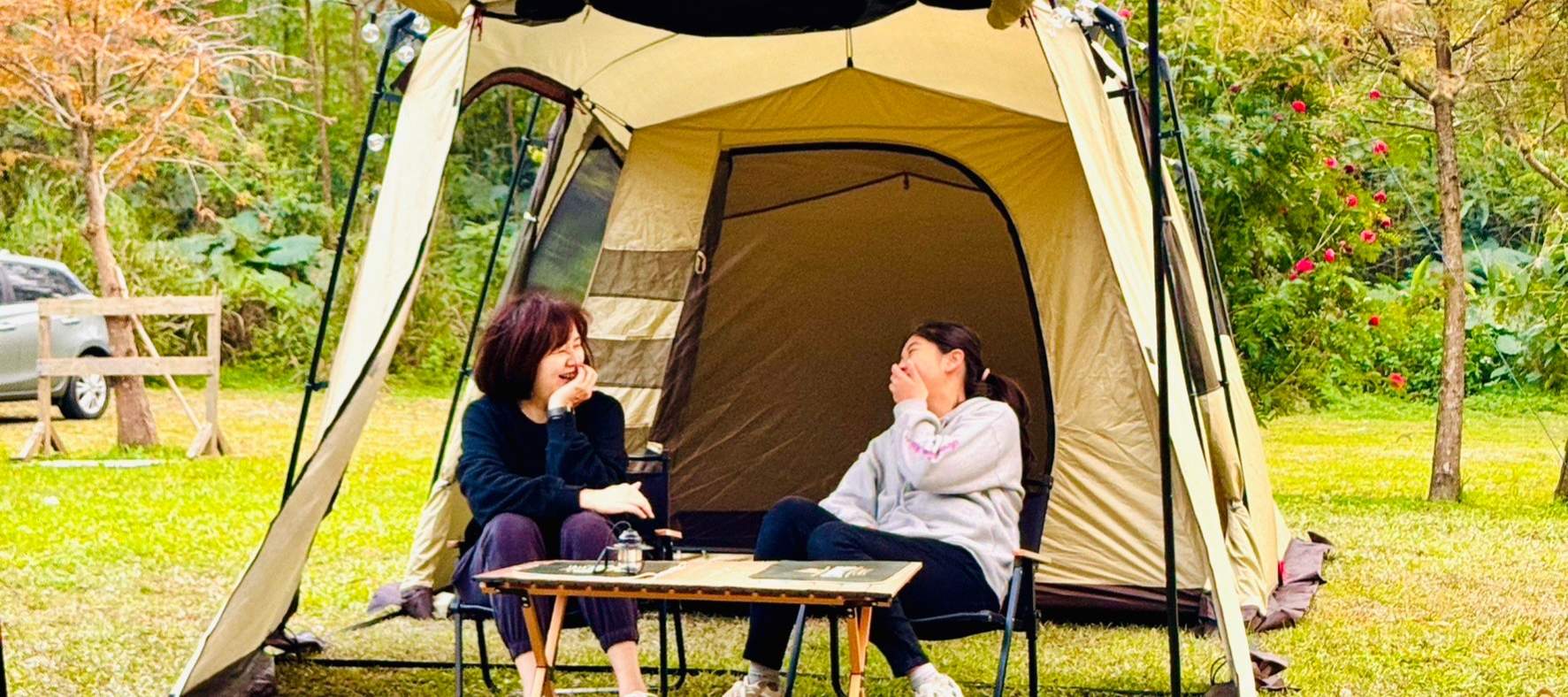 Yilan : Camping de Dong'ao sans tente pour les paresseux