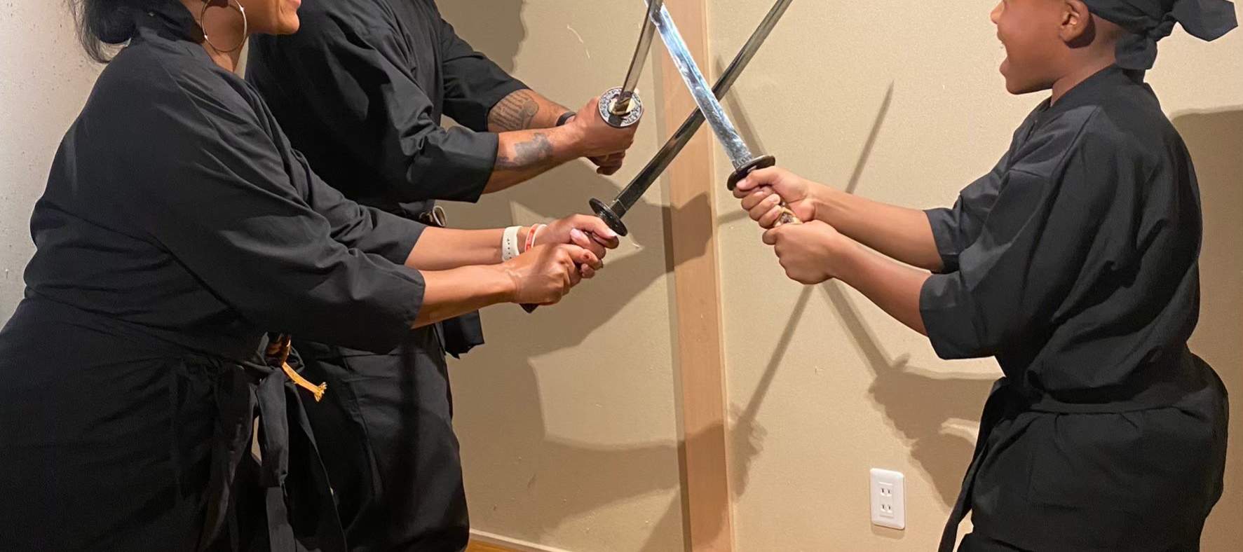 Кафе Ninja Experience в районе Асакуса, Токио