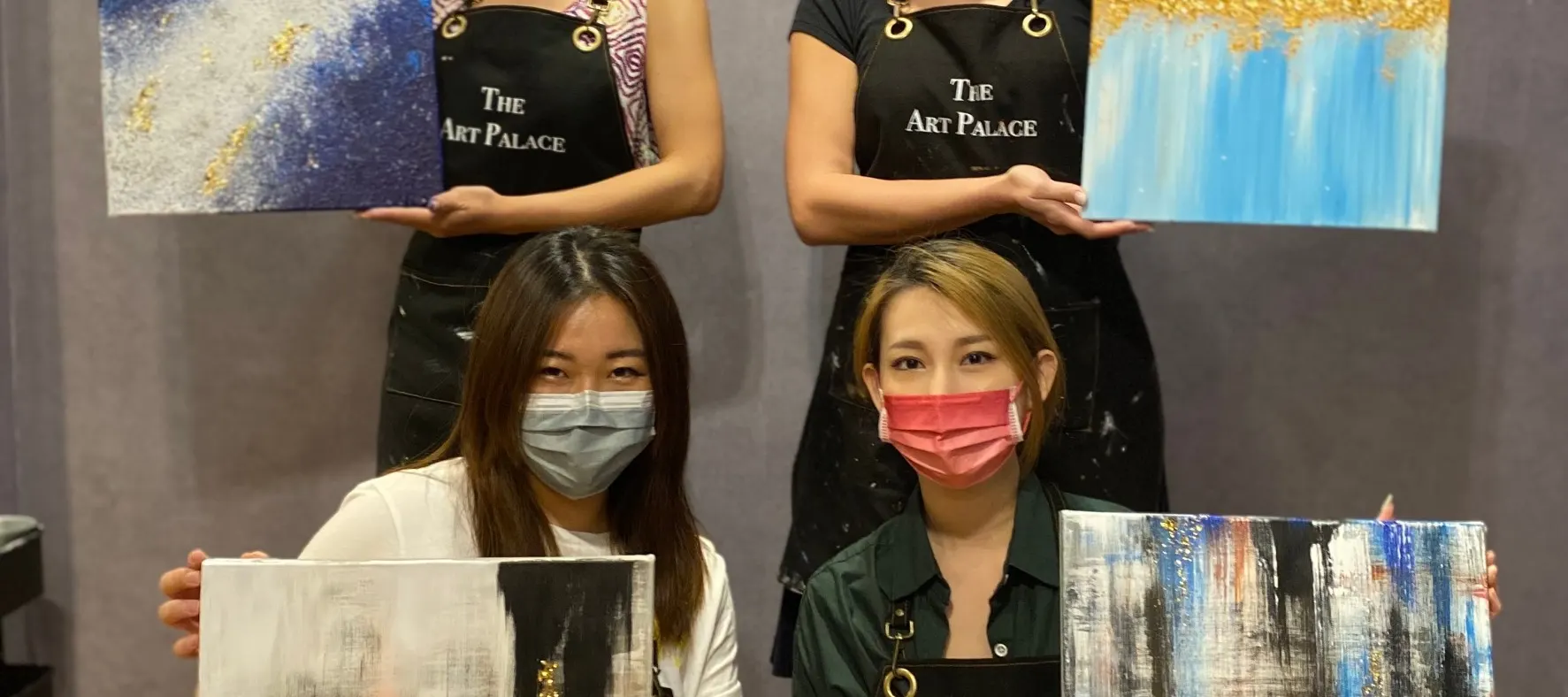 宜兰｜The Art Palace 艺术殿堂｜金箔抽象绘画课程