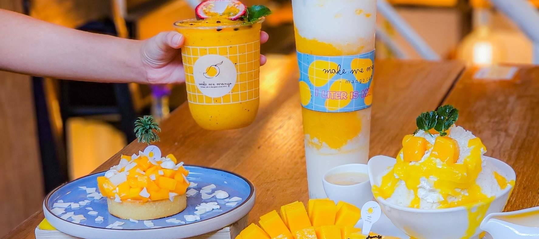 방콕에서 메이크 미 망고