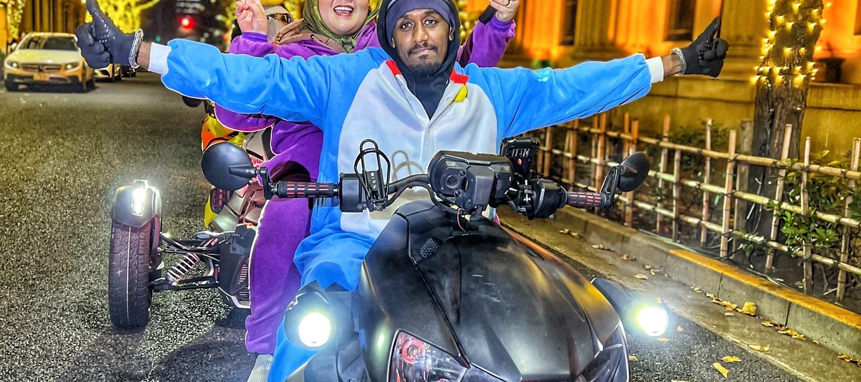 Pengalaman Can-Am On-Road di Asakusa