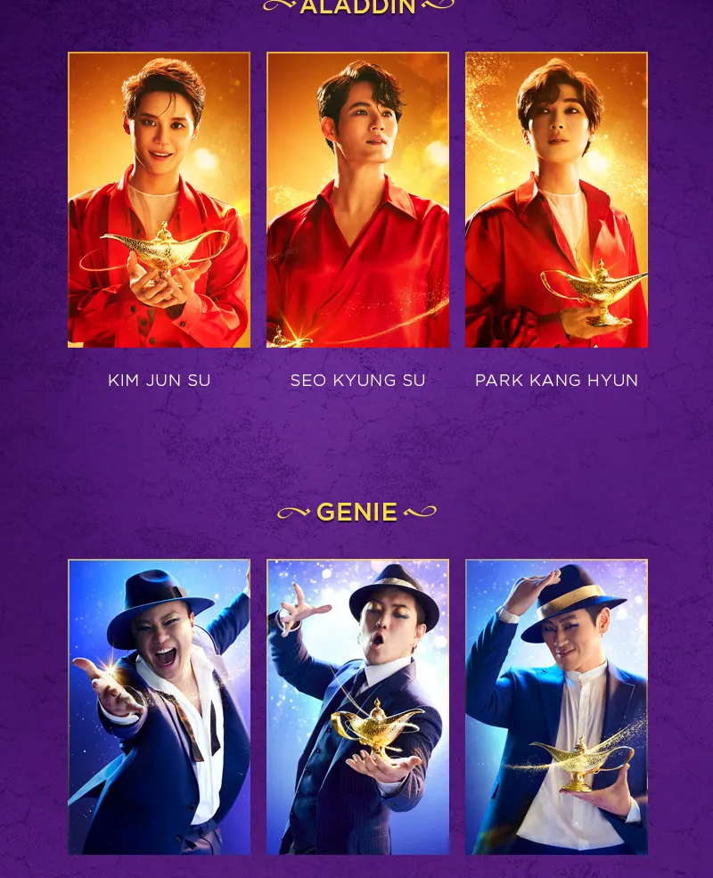 ALADDIN The Musical Ticket in Seoul