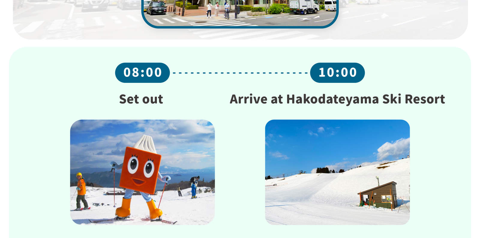 Tour Ngày Trượt Tuyết Khu Nghỉ Dưỡng Hakodateyama từ Osaka