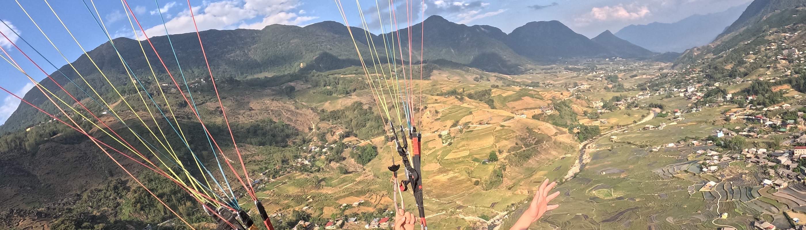 Полет на параплане в Сапе
