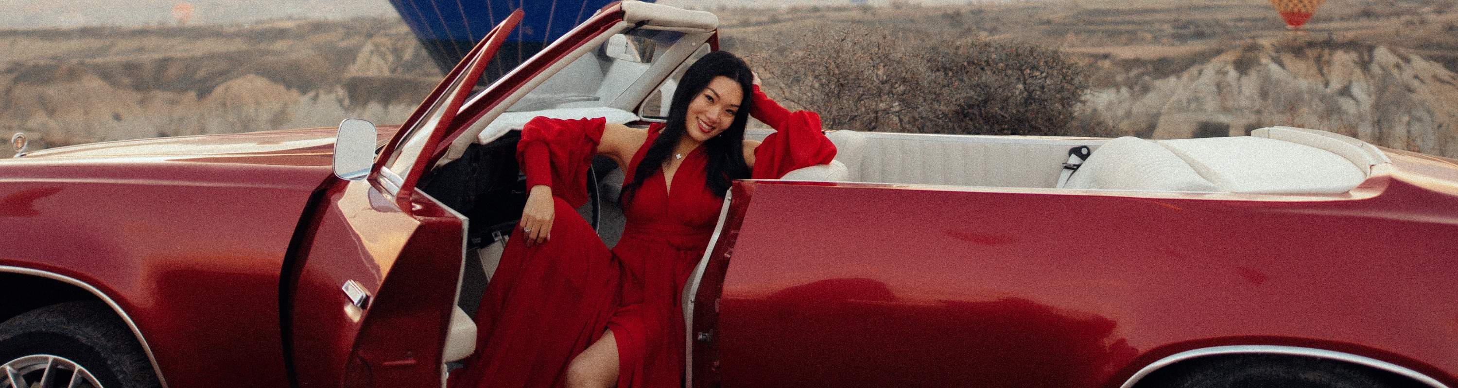 Cappadocia Classic Car Sunrise Balloon Photoshooting