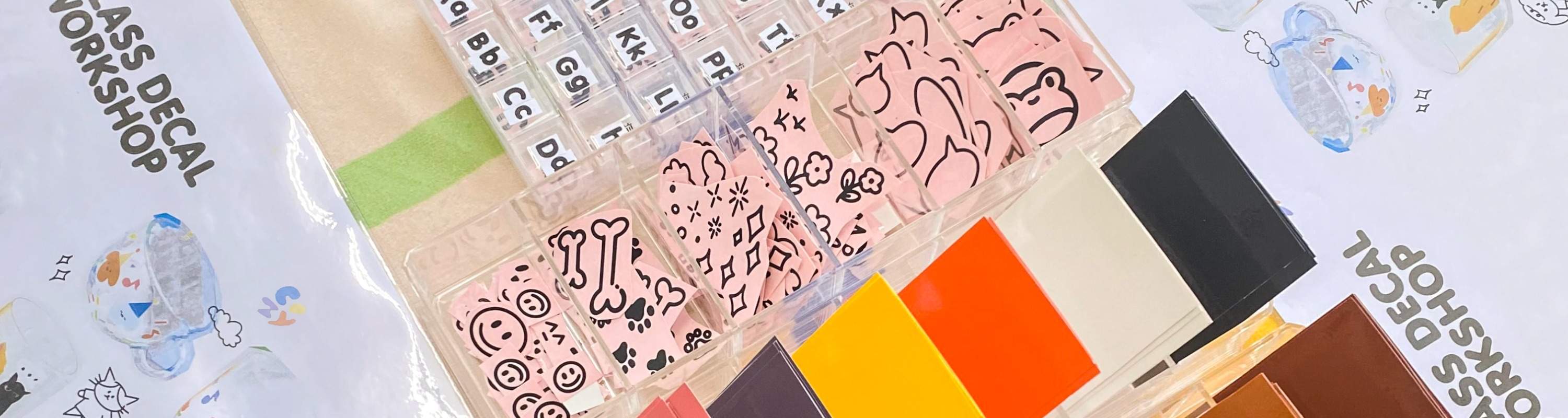 Glas-Abziehbilder-Workshop mit The Cozy Cabin