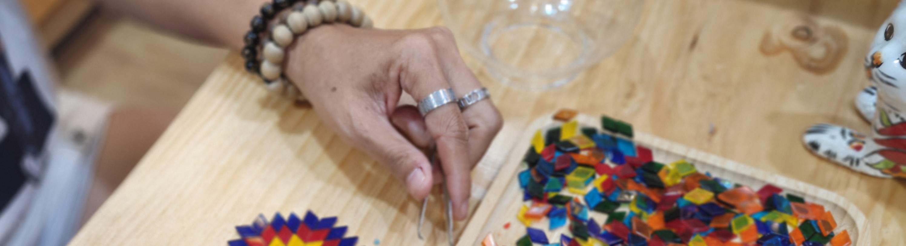 싱가포르 모자이크 램프 워크숍