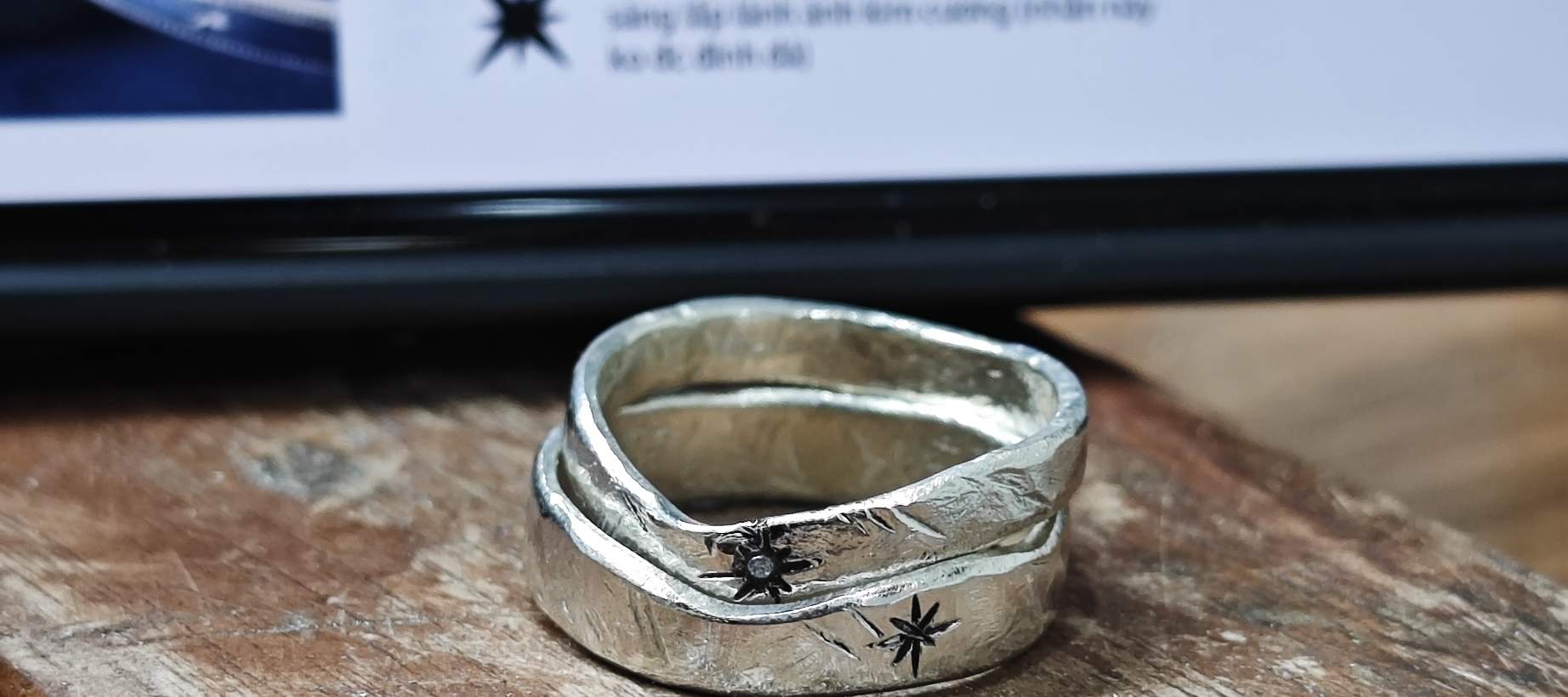 Clase de fabricación de joyería de plata en Hanói