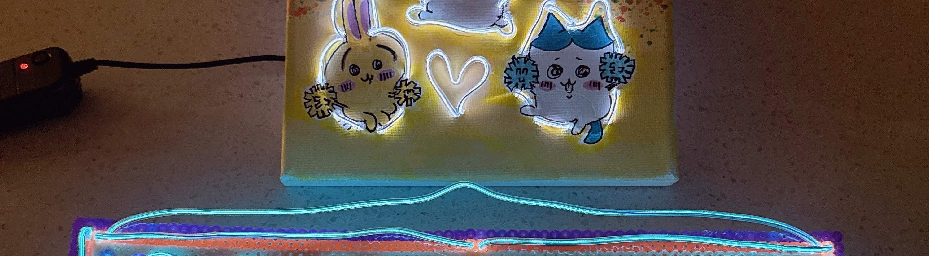 IRREGULart - Tsim Sha Tsui - Neon Electroluminescent Wire Art Workshop