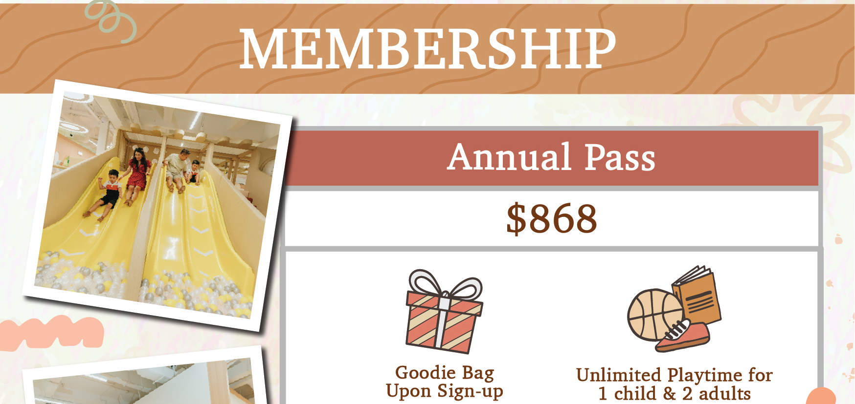 บัตรเข้าคิซโทเปียเพรสทีจ (Kiztopia Prestige) ในสิงคโปร์ (ริเวอร์แวลลีย์)