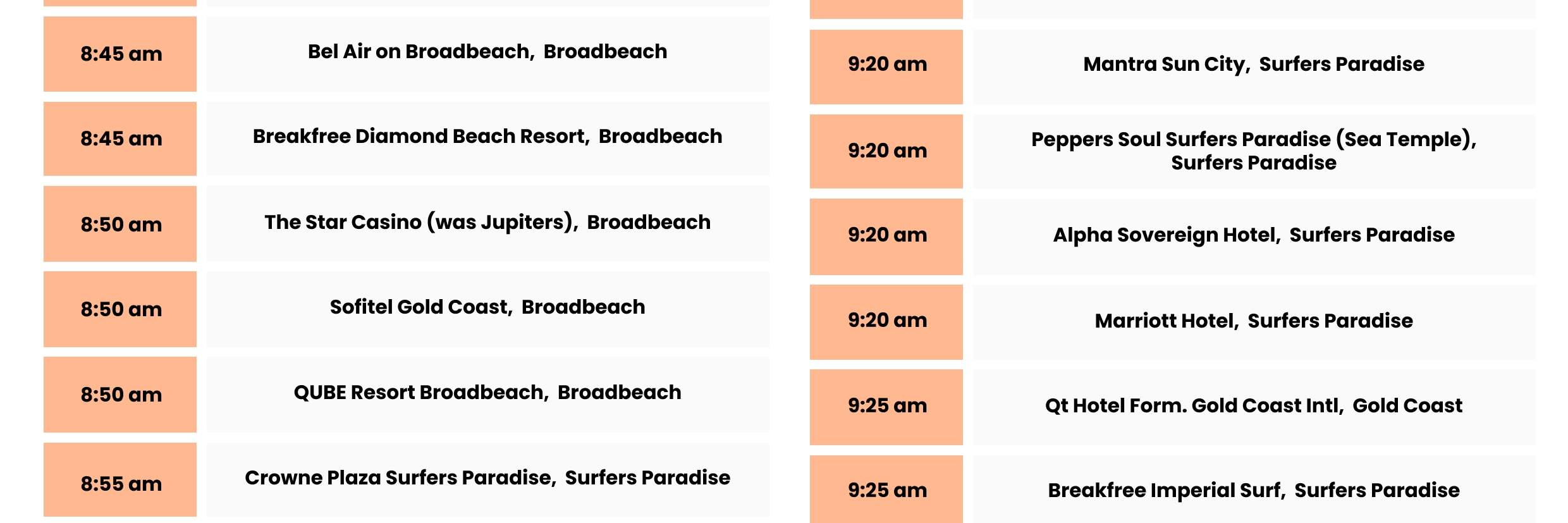 Pas Pemindahan Taman Tema Gold Coast