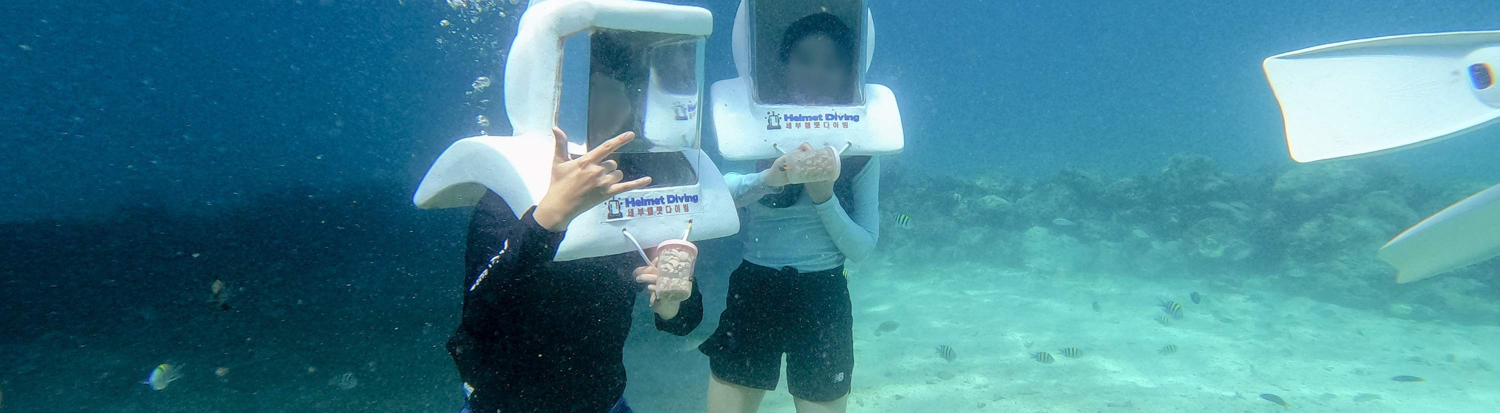Discover the Thrills of CEBU Helmet Dive Experience and Seawalking