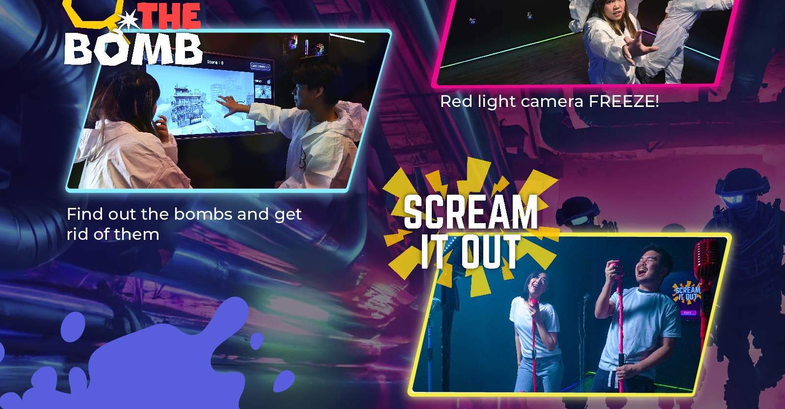 【全新首间登陆香港旗舰店】香港Bomb Battle 漆弹大战游戏｜沉浸式任务游戏体验