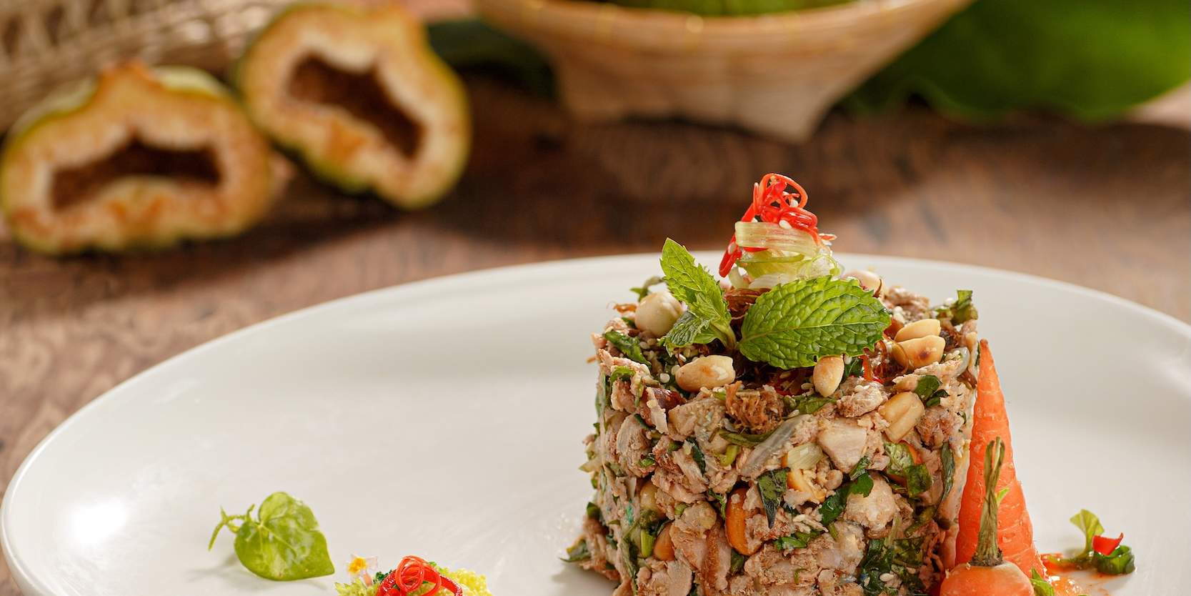 Expérience culinaire végétarienne au jardin An Nhien