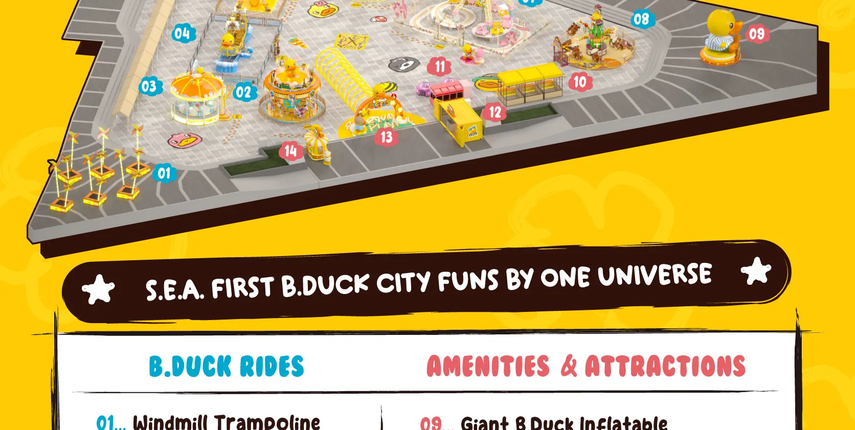 ONE UNIVERSE 推出的海上 B.DUCK CITY FUN @ PAVILION BUKIT JALIL