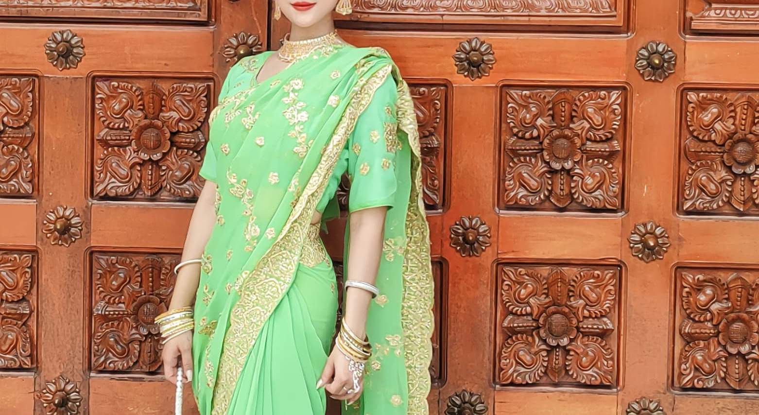 バトゥ洞窟で伝統衣装体験