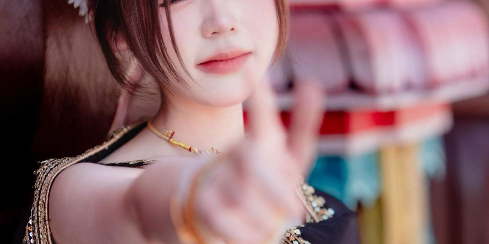 バトゥ洞窟で伝統衣装体験