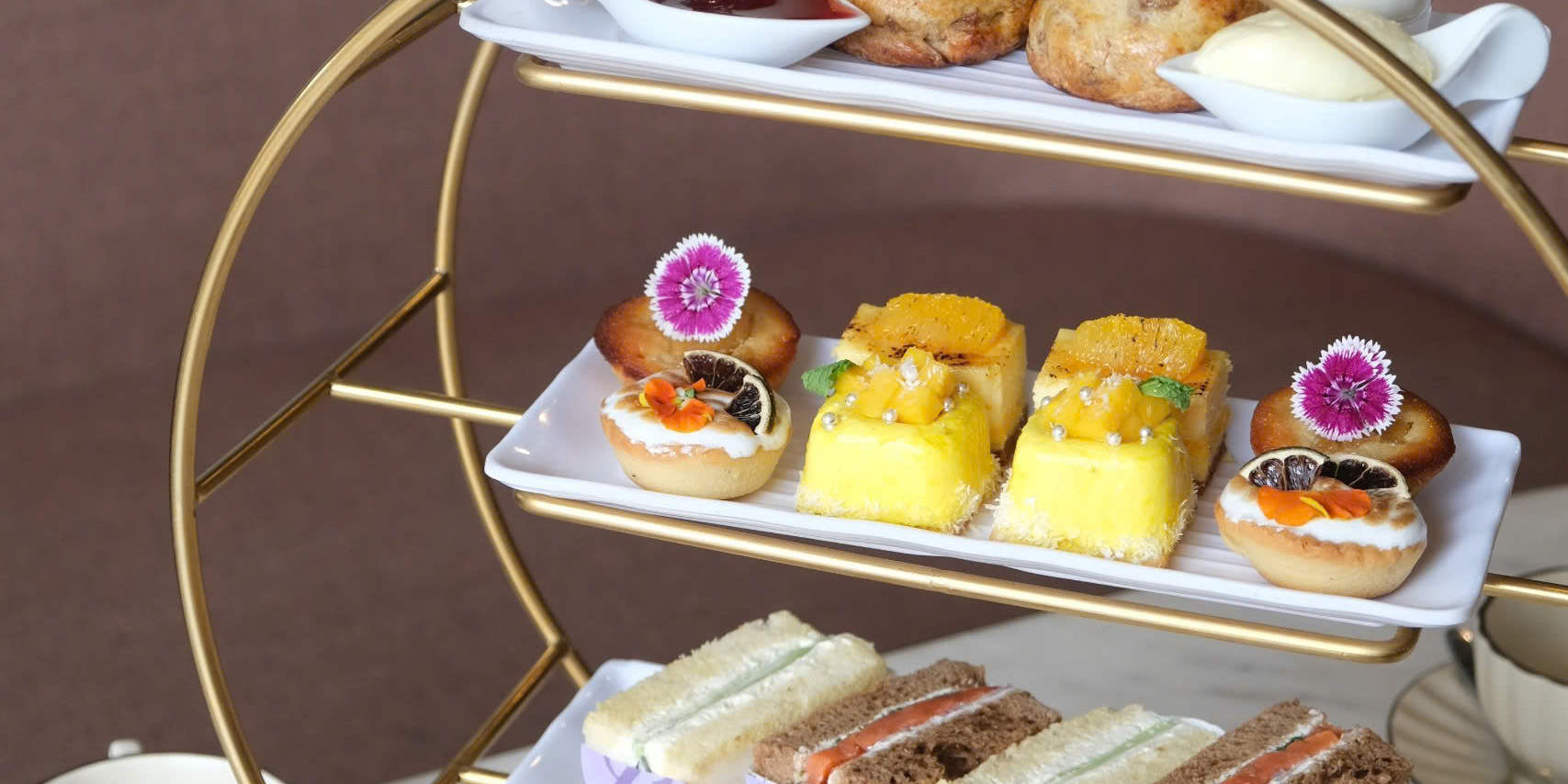 Thé de l'après-midi au Sheraton Hotel Nha Trang