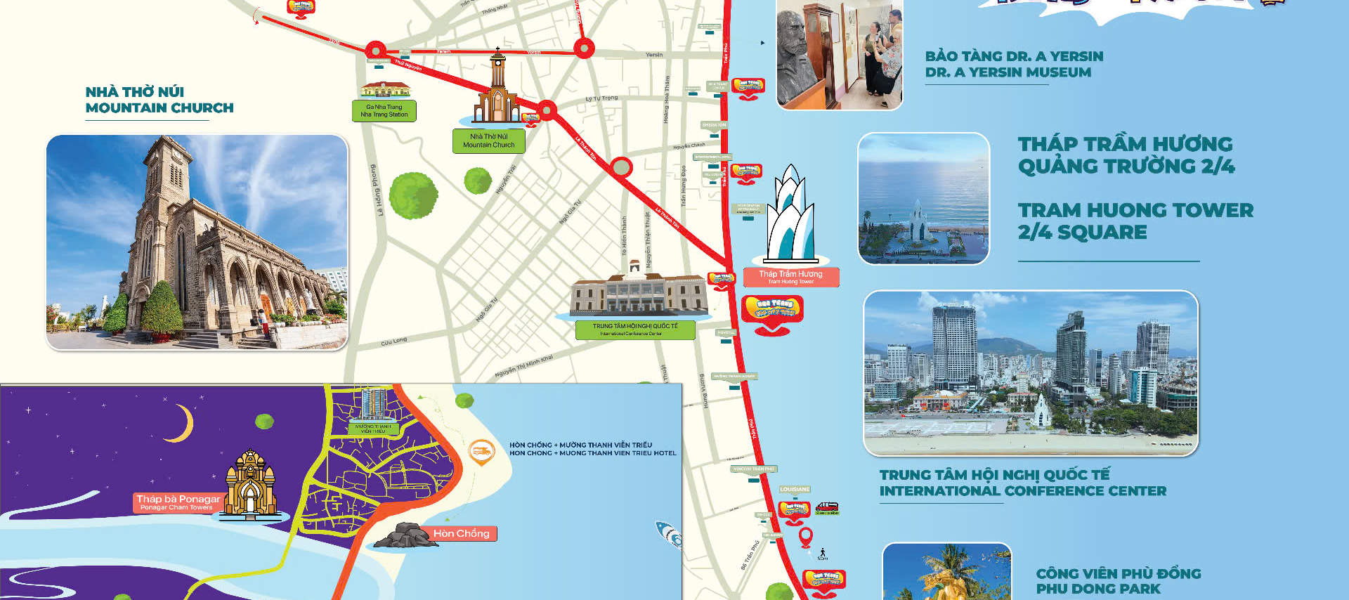 Folleto del autobús