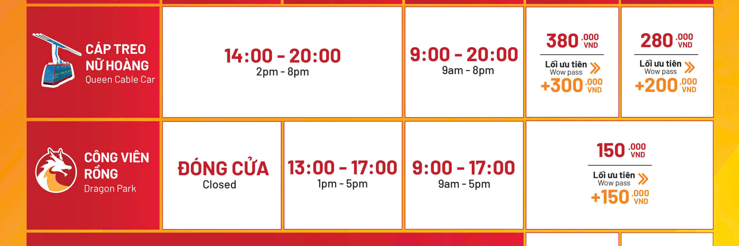 Billet Sun World Ha Long