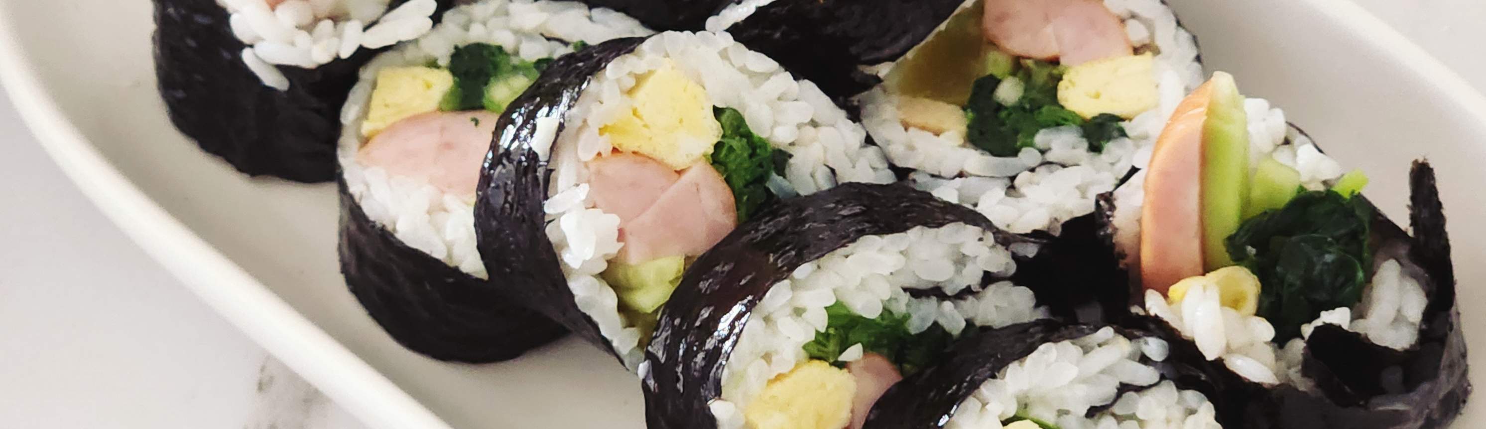 Kimbap (Déjeuner) : Rouleau de riz