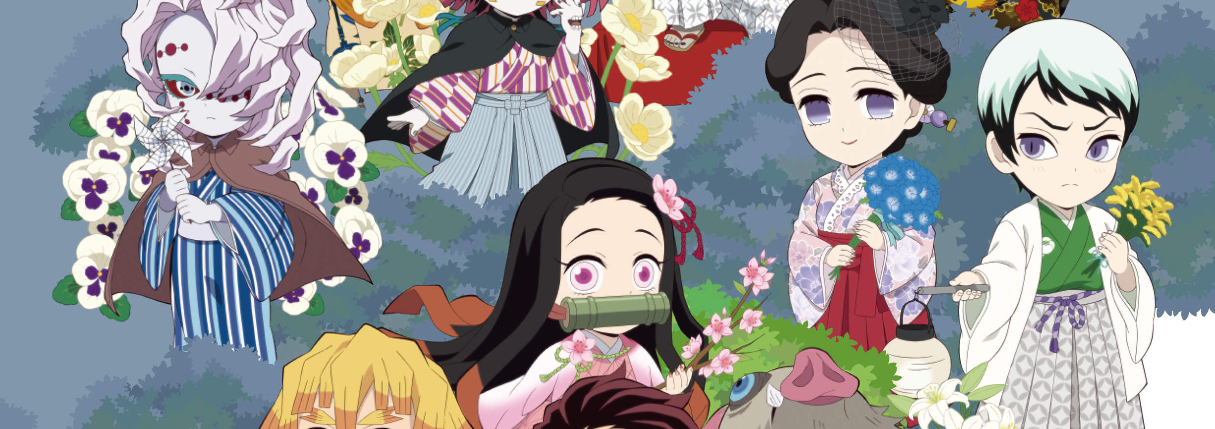 บัตรเข้าสวนสนุก Nijigen-no mori ในธีมดาบพิฆาตอสูร