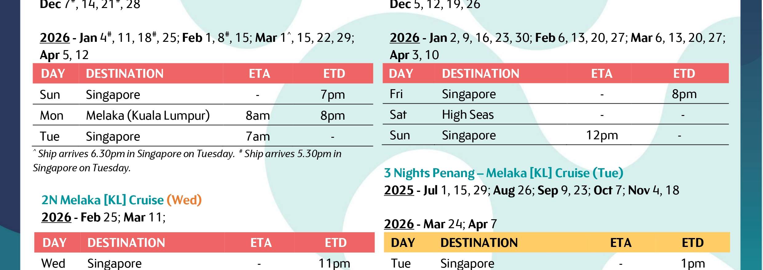 Genting Dream Destination Cruises by Dream Cruises - Klook, Vereinigte ...