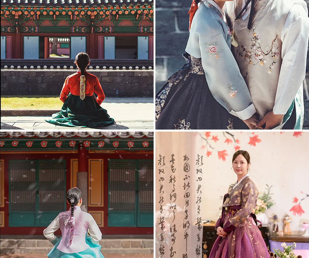 济州韩国文化体验：韩服＆校服租借、韩式美妆体验＆摄影