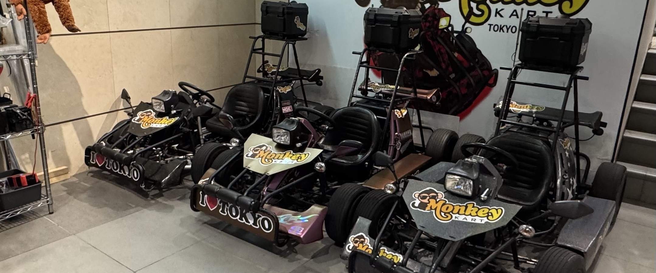 시부야에서 소규모 그룹 고카트 체험