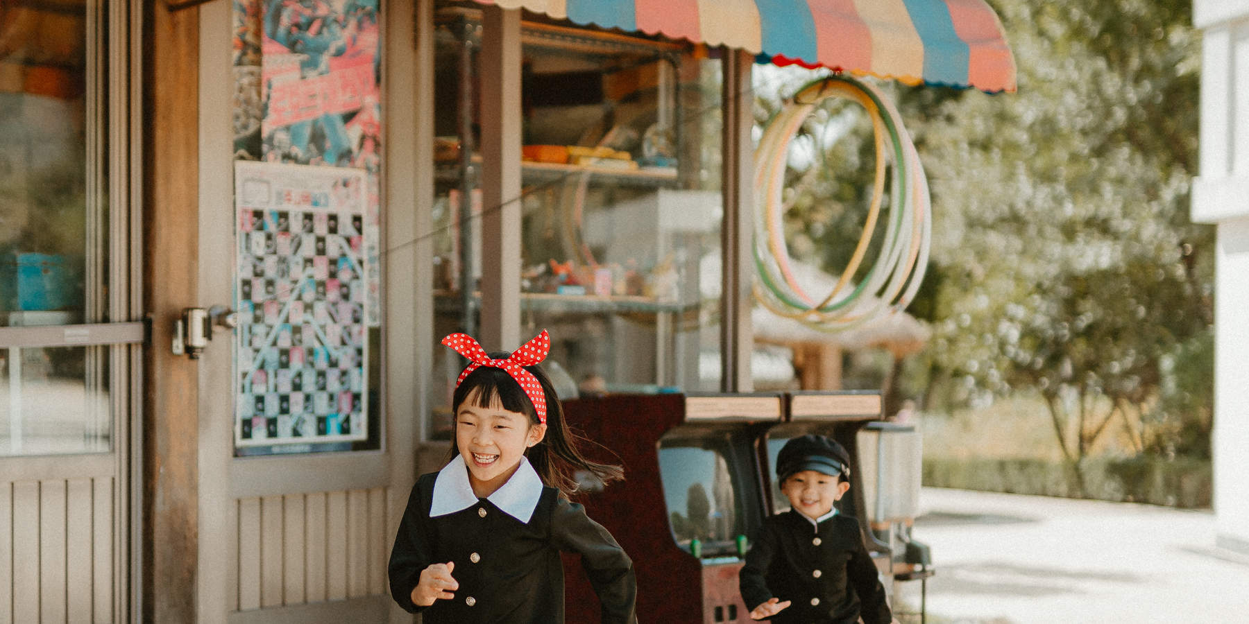 Sesi foto seragam sekolah Korea tempo dulu