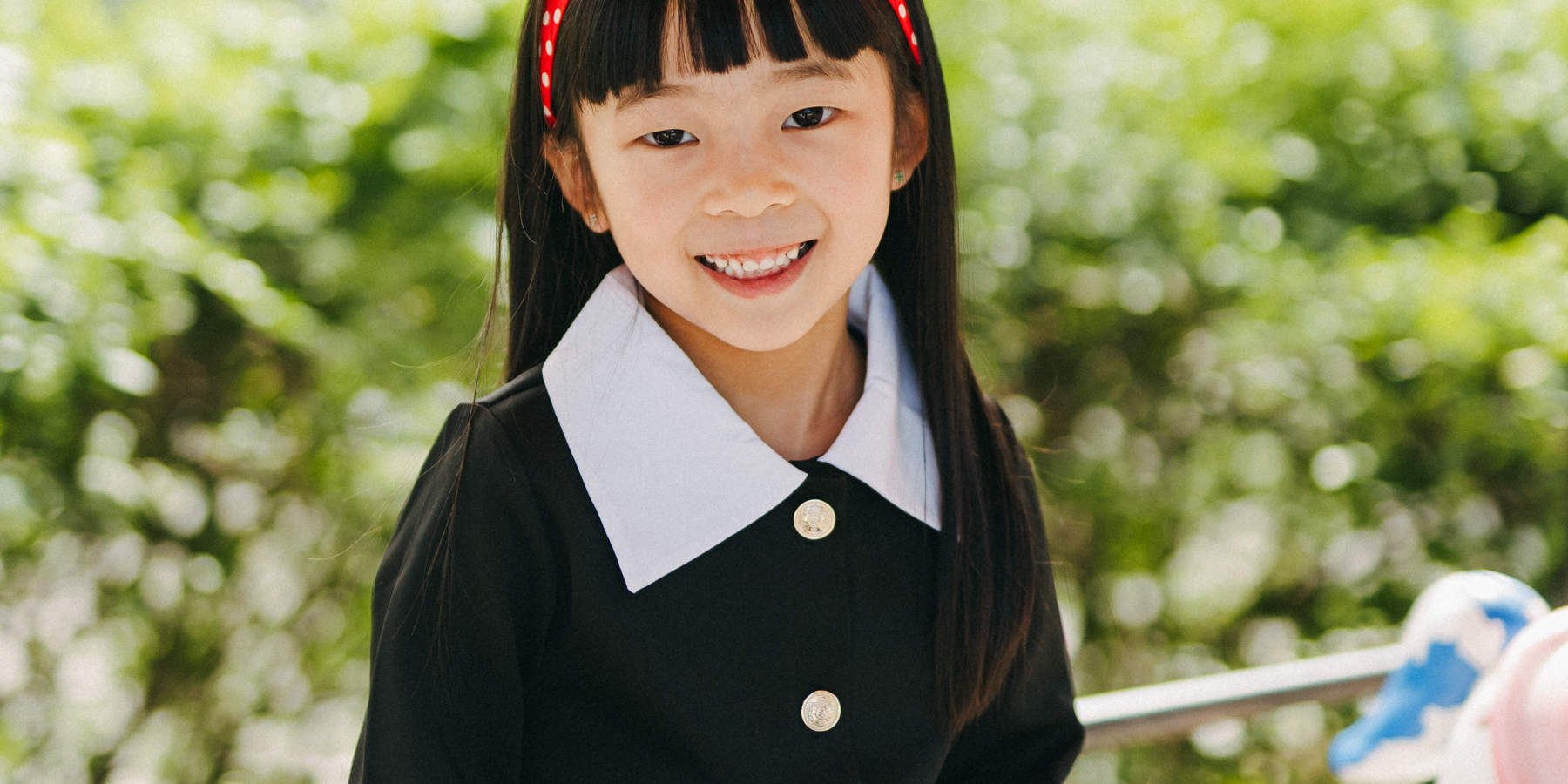 Servizio fotografico con uniforme scolastica coreana vintage