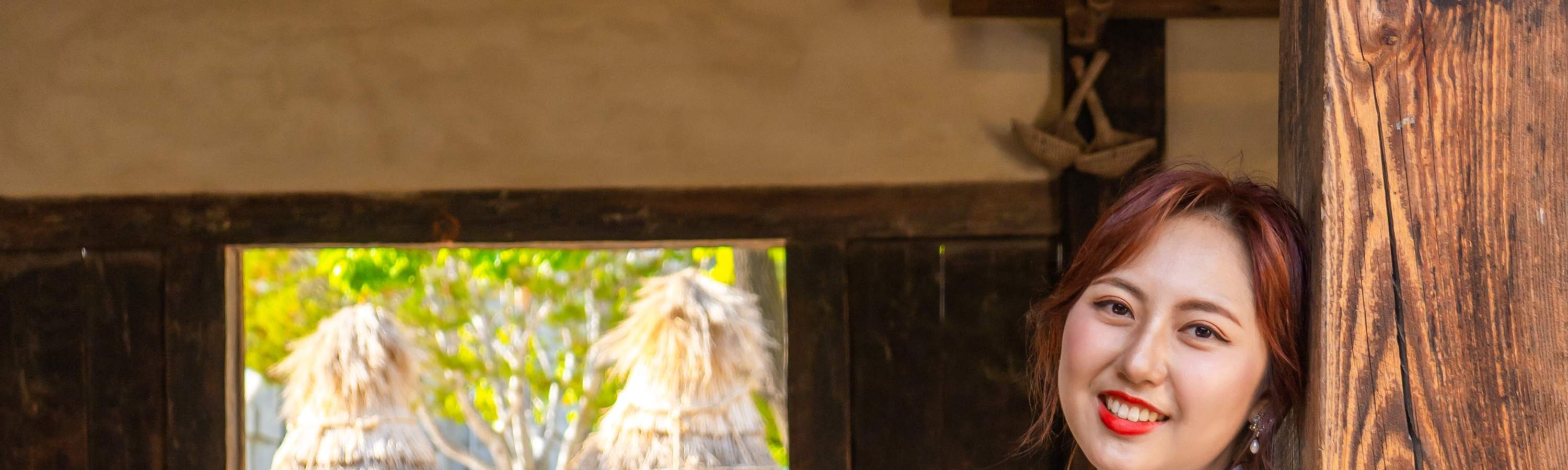 伝統的な家屋での着席