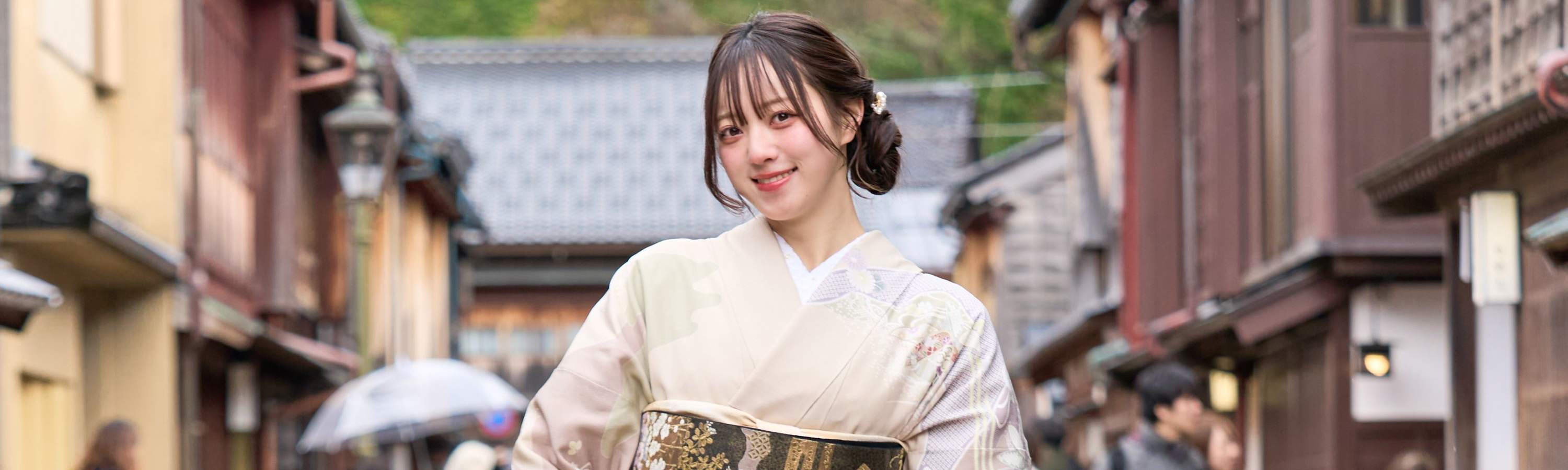 Noleggio kimono (fornito da Kimono Rental Wargo Kanazawa Korinbo)