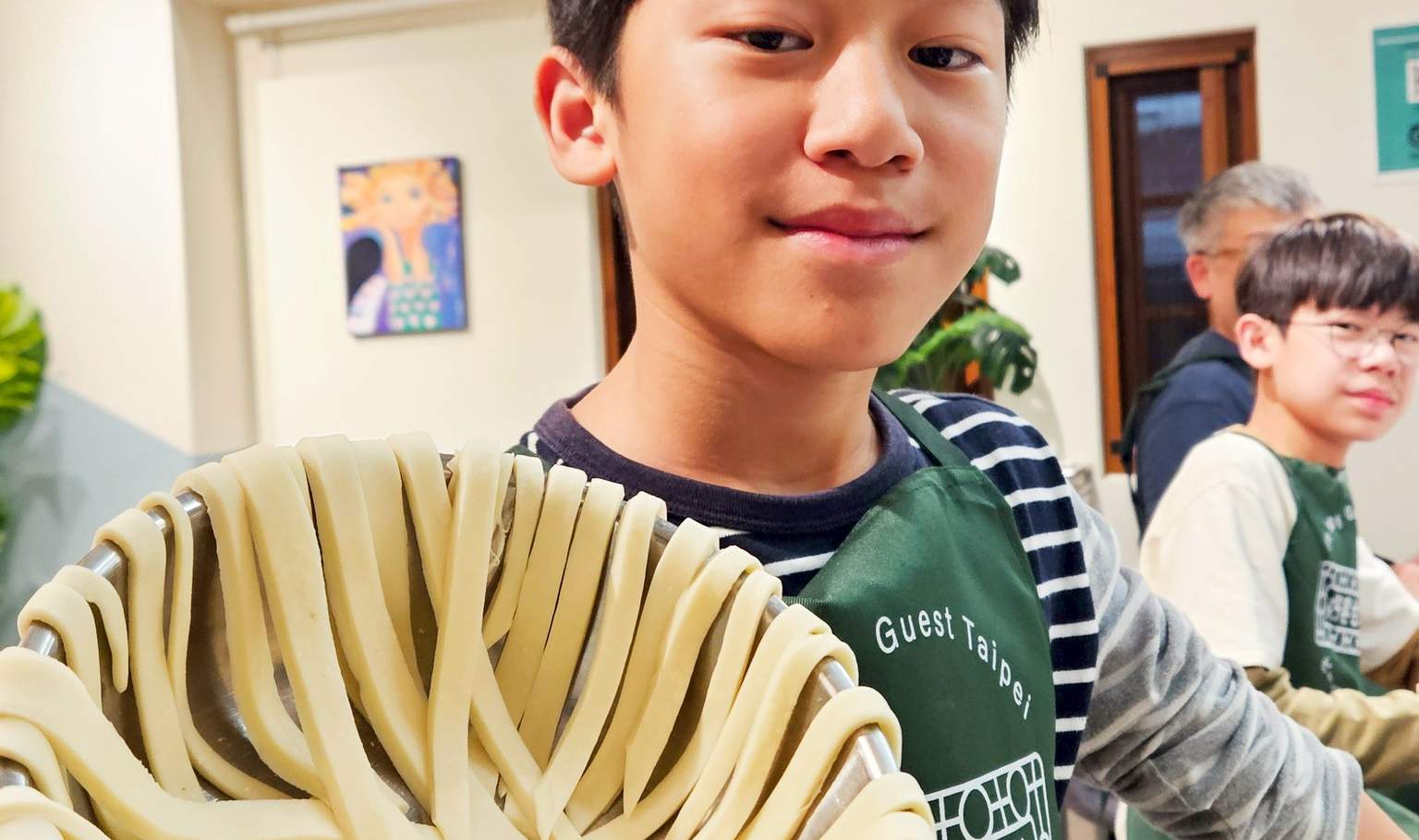 คลาสเรียนทำอาหาร: บะหมี่เนื้อ, หลู่โร่วฟ่าน, แพนเค้กต้นหอมในไทเป