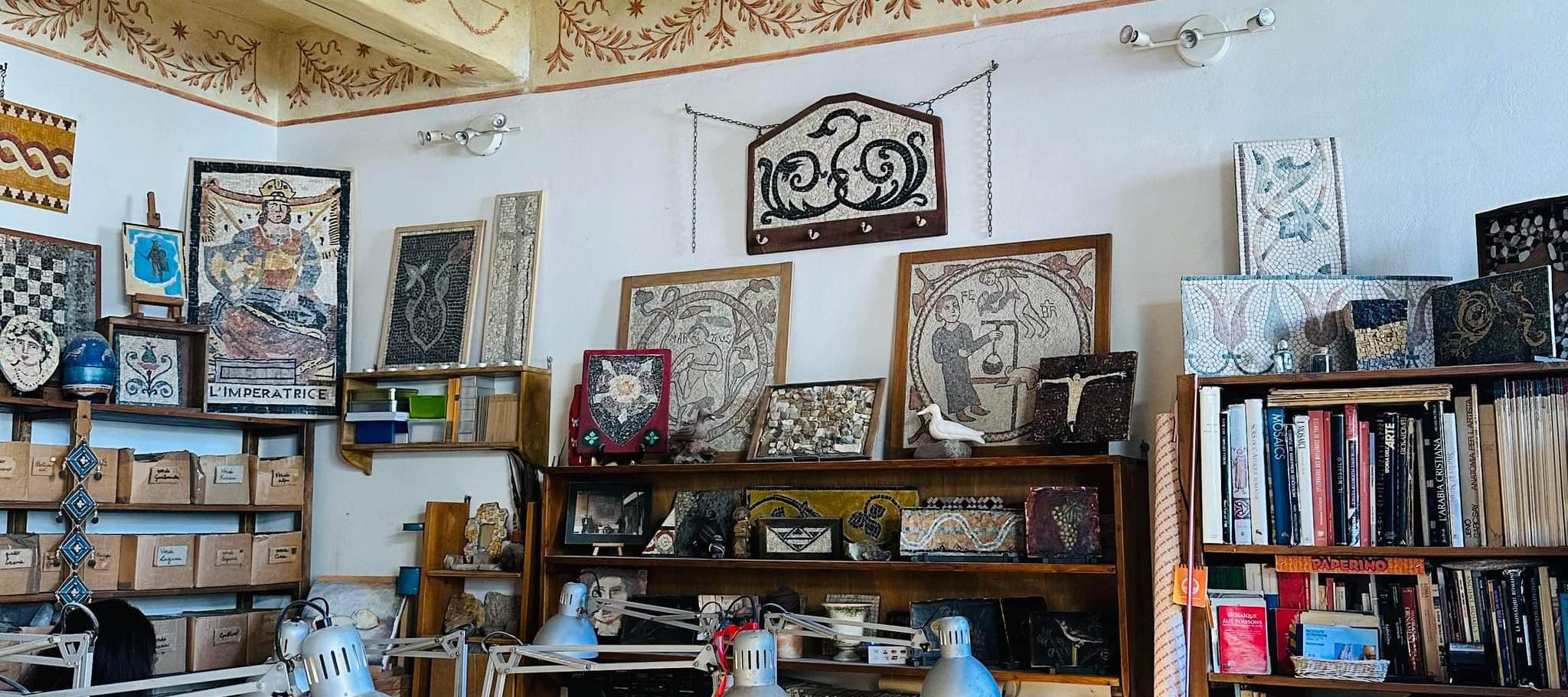 Мастер-класс по созданию мозаики в Риме