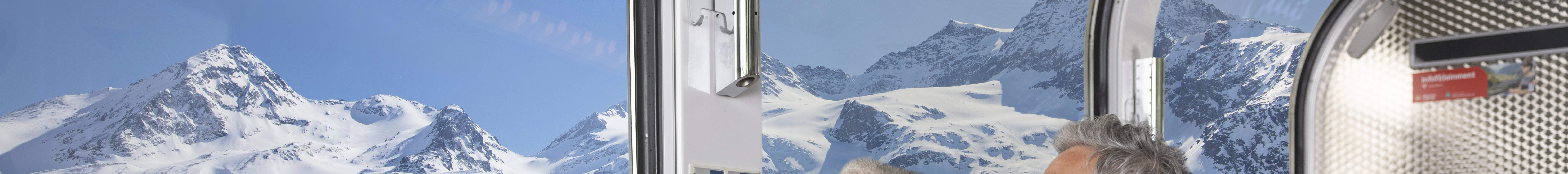 Viaje panorámico en el Bernina Express, Grisones