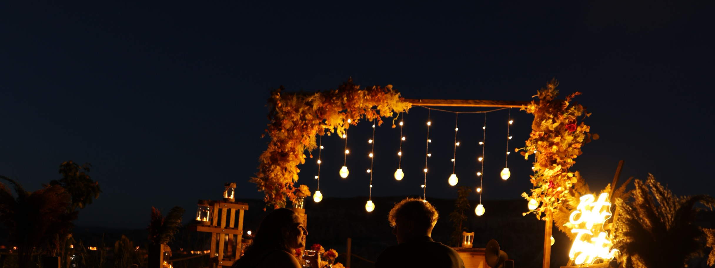 Cena Romantica a Tema in Valle