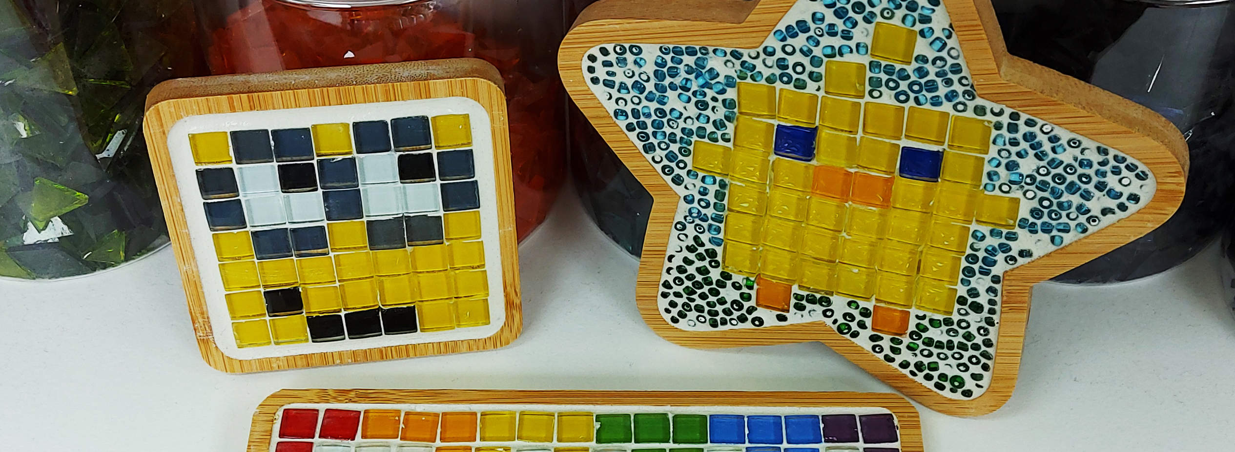 【ซื้อ 1 แถม 1 ฟรี】MOSAIC ART WORKSHOP - GET TOGETHER WORKSHOP @ KWUN TONG