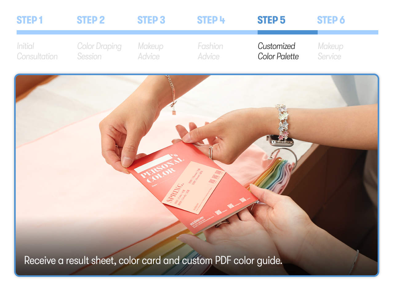 Personal Things Color:red Myeongdong Personal Color Analysis By Rednow - Klook Philippines
