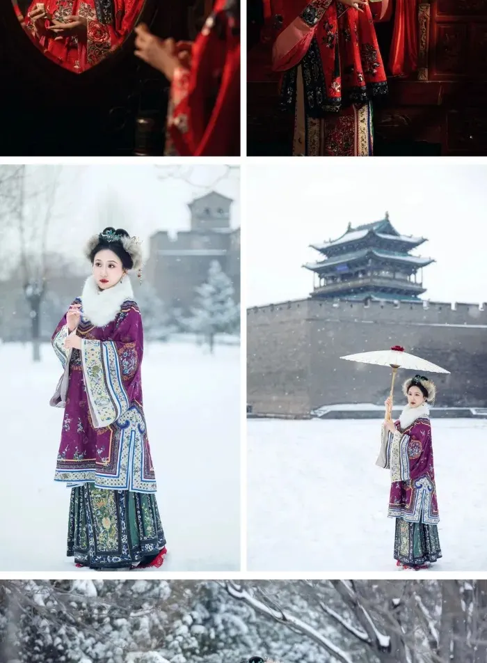 晋商大小姐富家千金(单人)【1套高端清代服装+大小姐妆造+原片30张，精修9张】