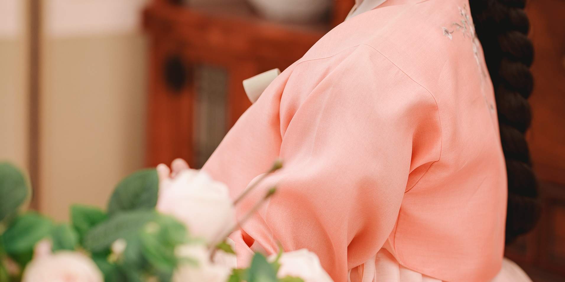 Traditional Hanbok Indoor Studio Photoshoot Experience in Jeju