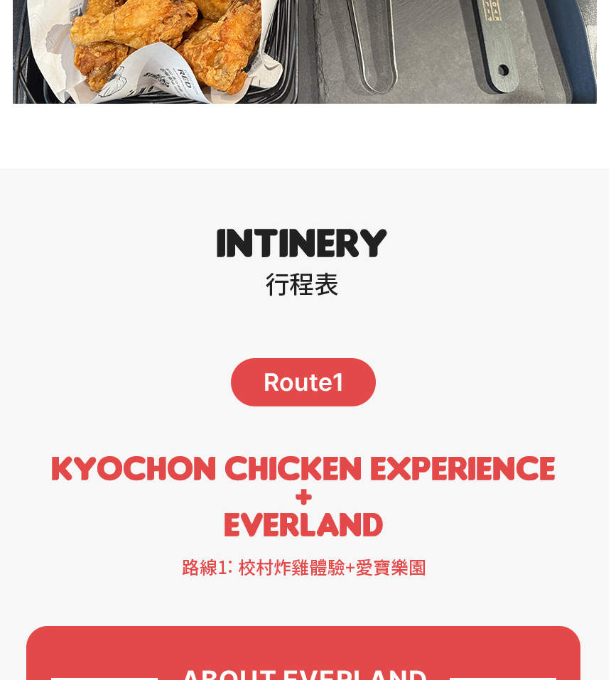 Kyochon Fried Chicken Making Experience & Everland Night Tour - Klook ...