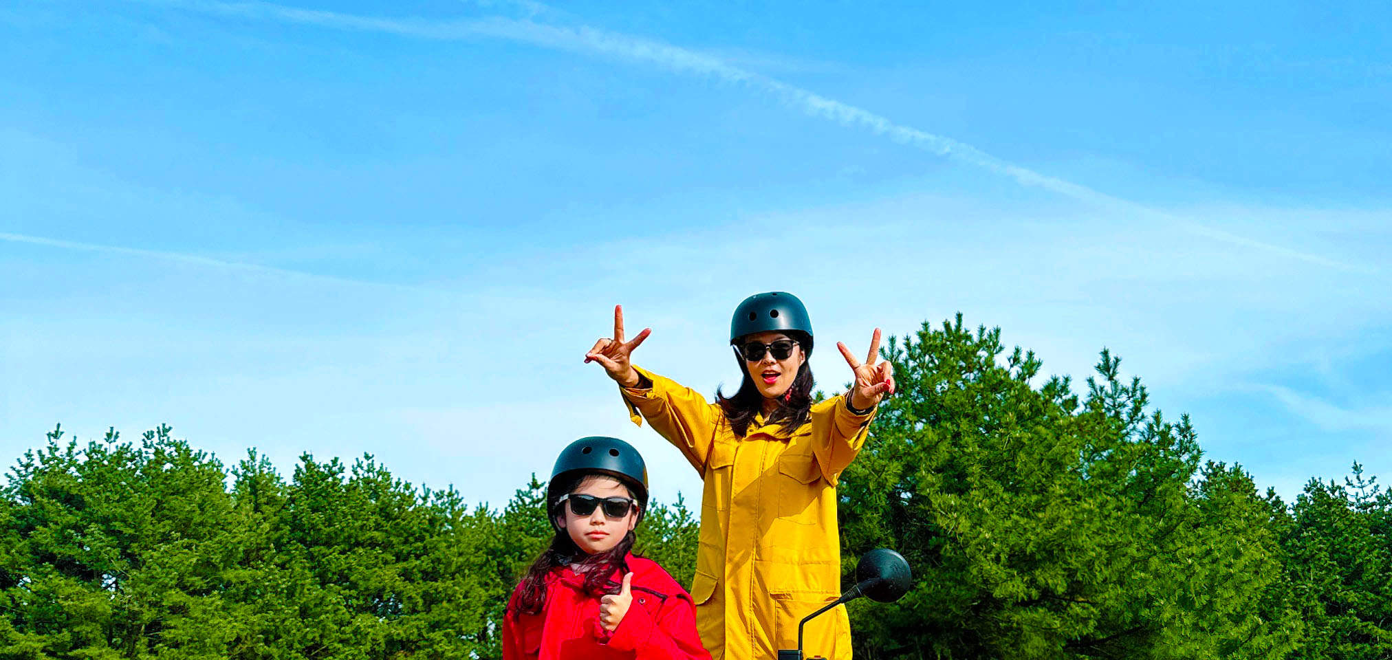 Exaltante expérience de conduite à moto