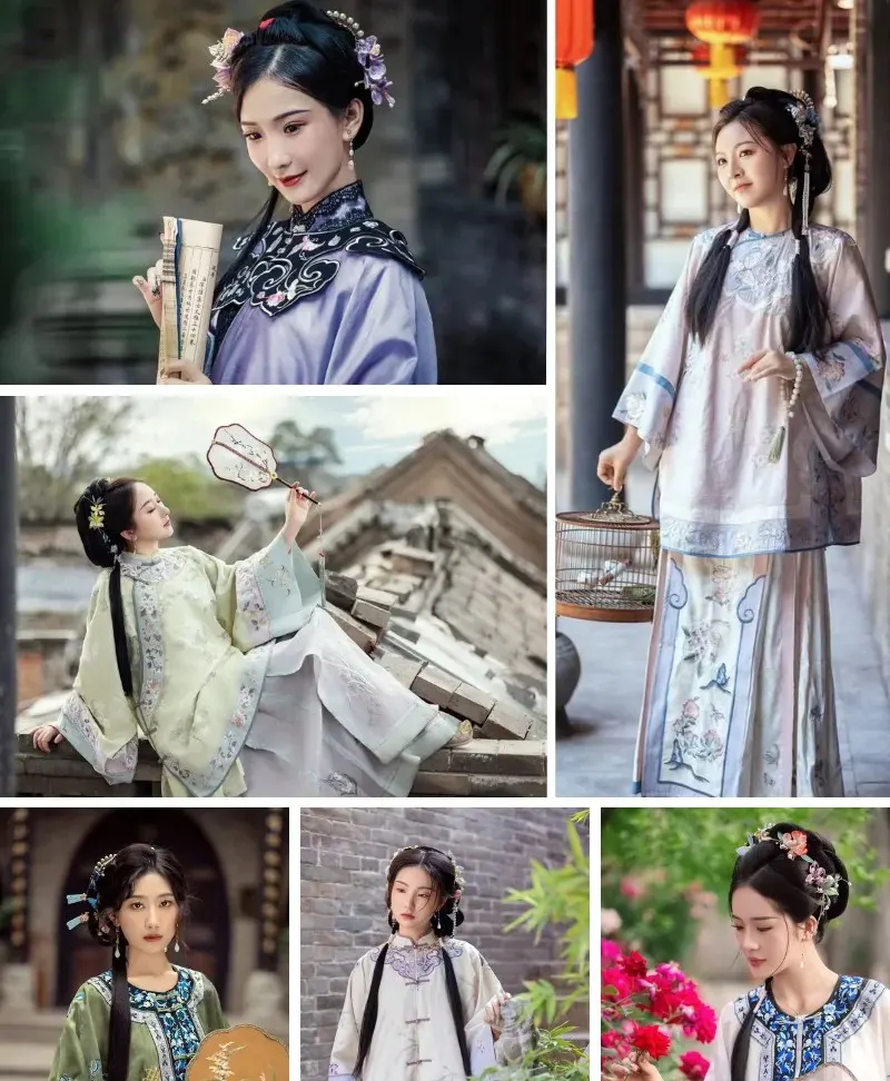 晋商贵妇雍容华贵(单人)【1套华丽清代服装+少奶奶/贵妇妆造+原片30张，精修9张】