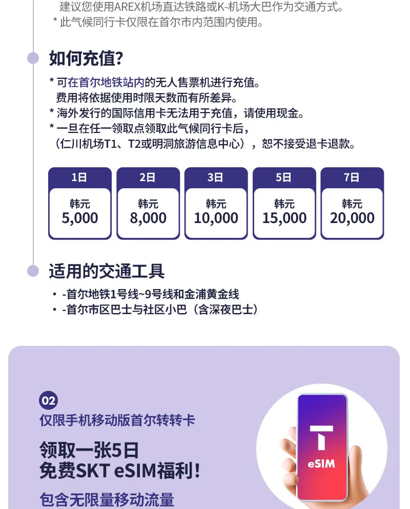 首尔转转卡