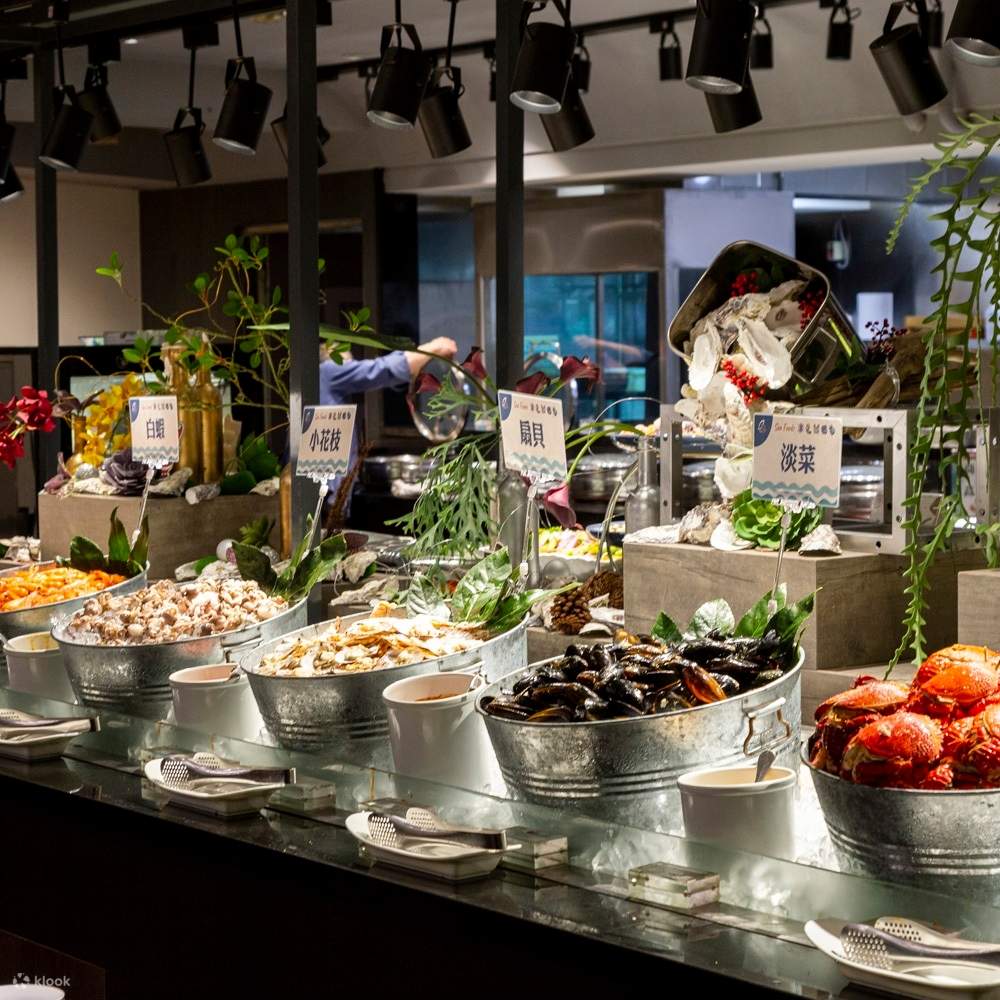 百汇,自助餐,buffet,吃到饱,海鲜,生鱼片,聚餐