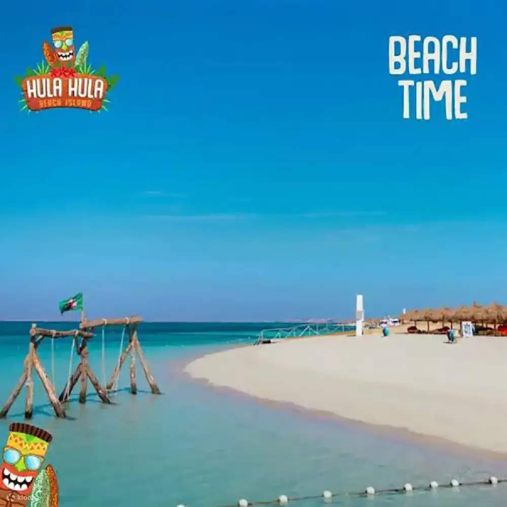 Hurghada: Hula Hula Island Tour – Morning or Sunset Trip