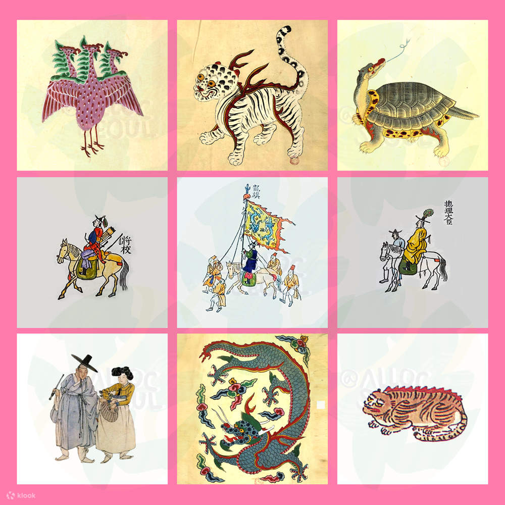 ソウル】アクリル絵の具で描く朝鮮王朝絵画体験 - Klook