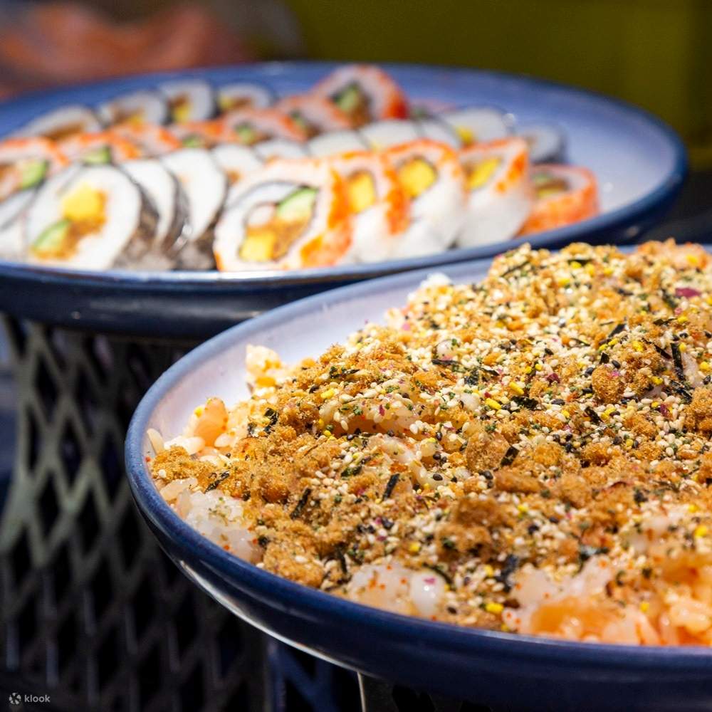 百汇,自助餐,buffet,吃到饱,海鲜,生鱼片,聚餐